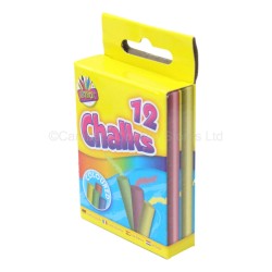Artbox Chalk Sticks 12 Pack Coloured